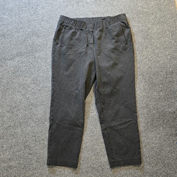 J. Jill Pants - J Jill Pants Womens Size XL Petite Gray Ponte Slim Leg Pull On Stretch Casual